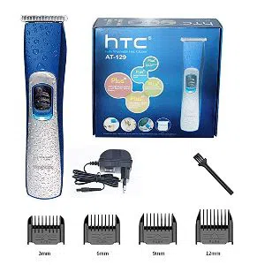 htc-at-129-rechargeable-professional-cordless-hair-beard-trimmer-clipper-for-men