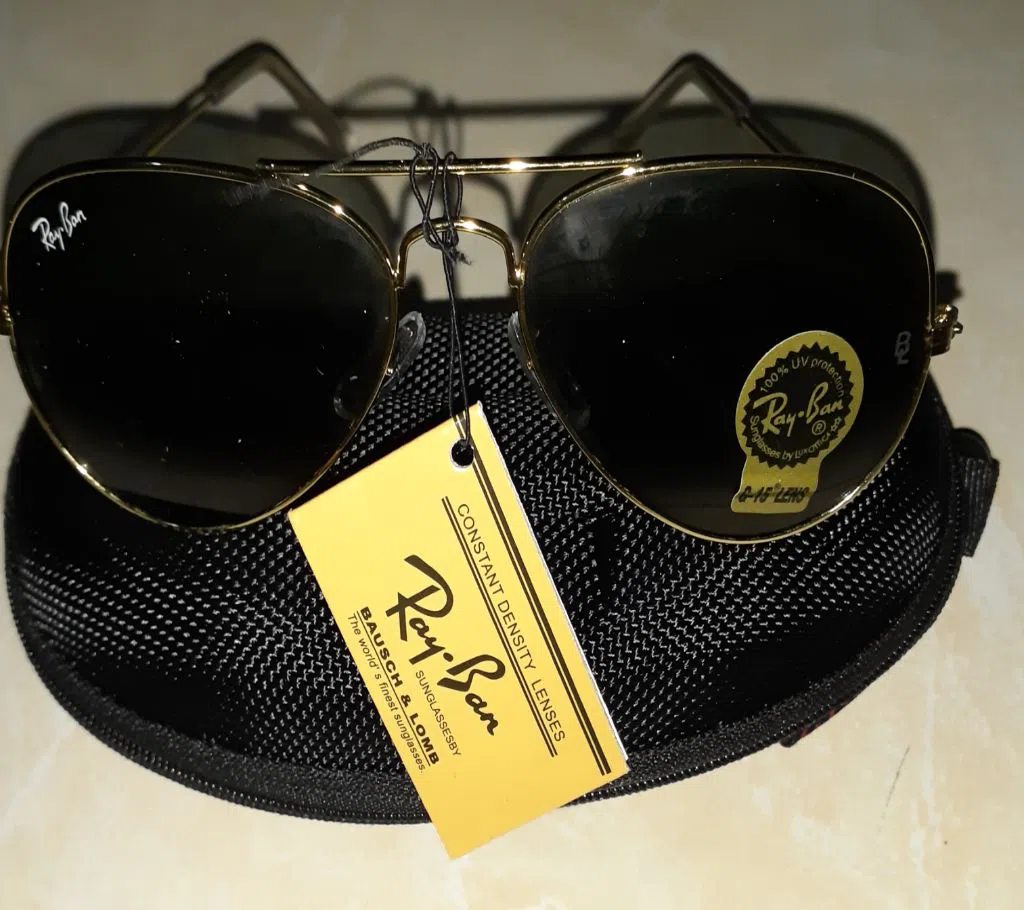 Ray ban mens Sunglass with cover