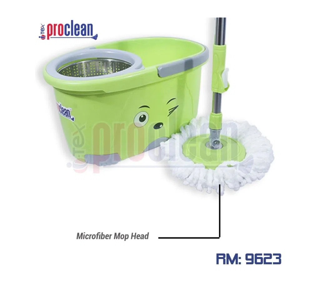Microfiber 360 Degree Regular Rotary/Spin Mop Floor Cleaning Mop_RM-9623..