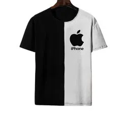 Apple Half Sleeve T Shirt For Men 