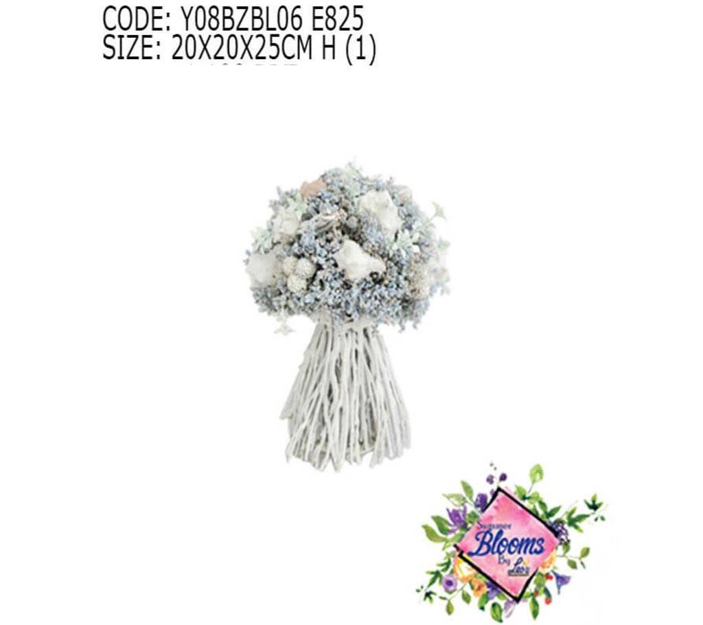 WHITE FLOWERS WITH DRIED STEMS IN A PLANTER হোম ডেকোর শোপিস বাংলাদেশ - 1182311