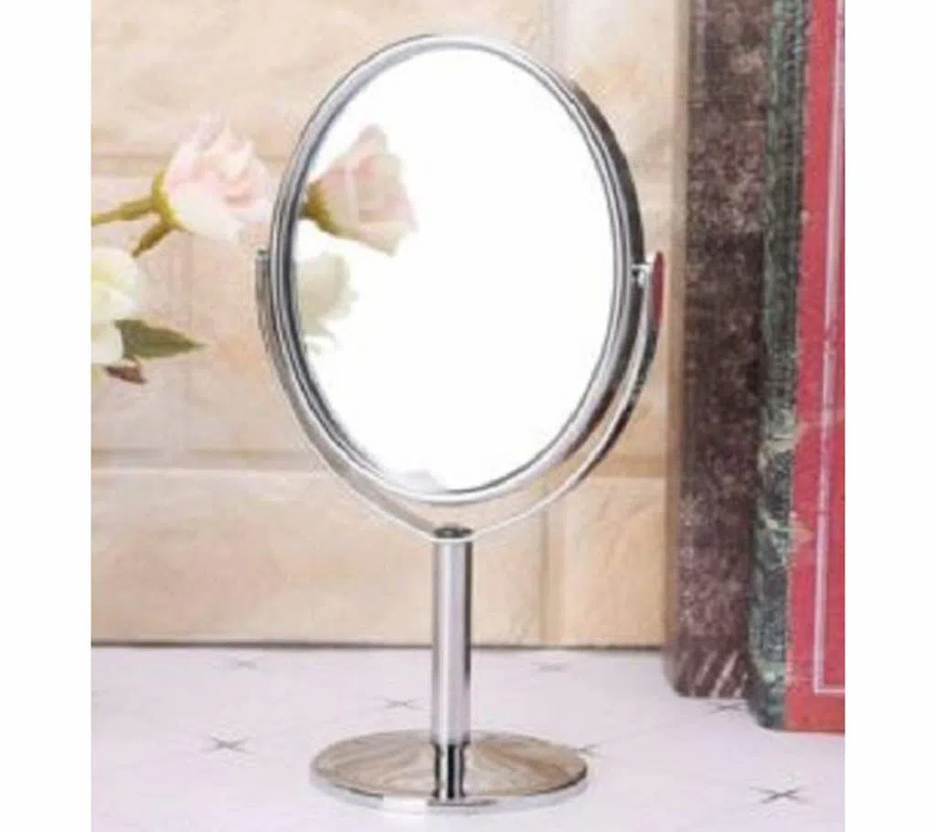 Cosmetic Makeup Mirror  with Double Site made by Steel