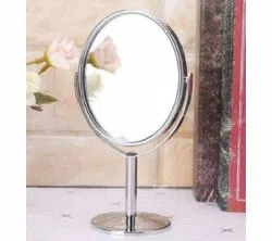 Cosmetic Makeup Mirror  with Double Site made by Steel