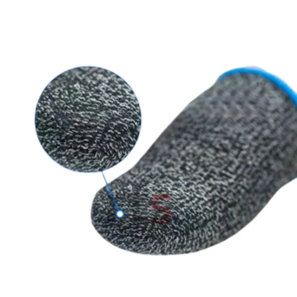 2 pcs / 1 Pair Breathable Mobile PUBG Finger Sleeve Press Trigger Game Controller Sweatproof Gloves