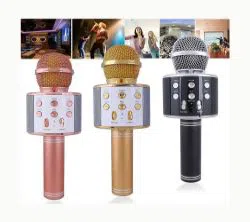 Ws  858 Wireless Microphone With Fm-Multicolor / sc