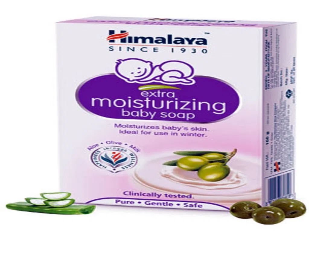 Himalaya Extra Moisturizing Baby Soap 75 gm - India