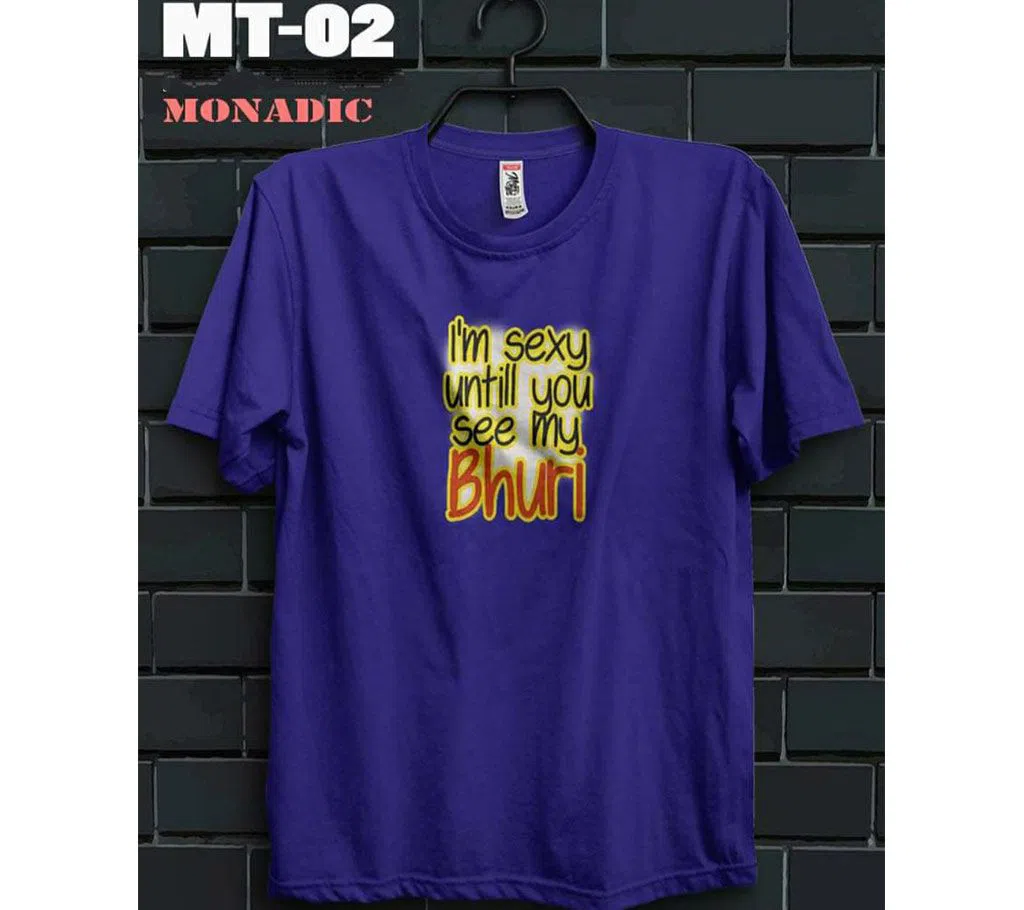 Half Sleeve Cotton T Shirt For Men MT-02 t-shirt