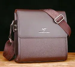 Men PU Leather Waterproof Shoulder Bag For Business or Fashion-Kangaroo