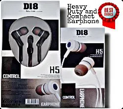 D18 Stereo Bass Headphone In-Ear 3.5MM Wired Earphones