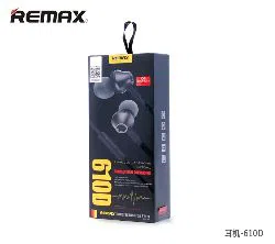 Remax RM 610D Stereo music in-ear earphone Base-Driven High Performance earphonme with Microphone and key Control earphones
