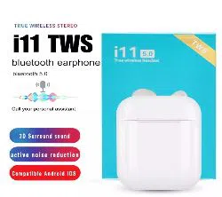 2020 NEW i11 TWS Bluetooth Earphone Mini Wireless earphones Stereo with Mic Cordless Earbuds Handsfree for smart phone