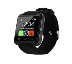 RX-U8B-HQ Android Bluetooth Wireless Mens Smart Watch - Black492 - 6-ANASG
