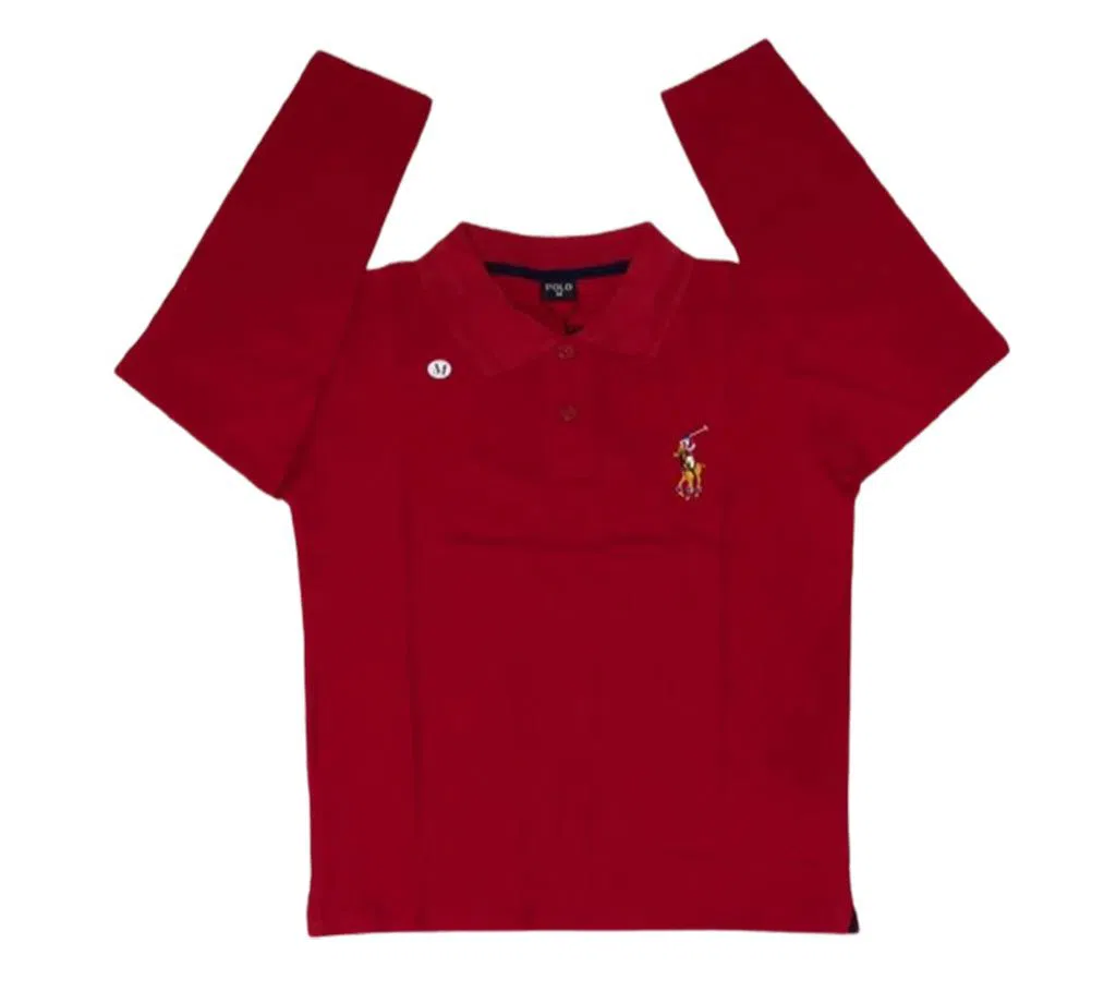 02 Full Sleeve Single Color T Shirt For Men
