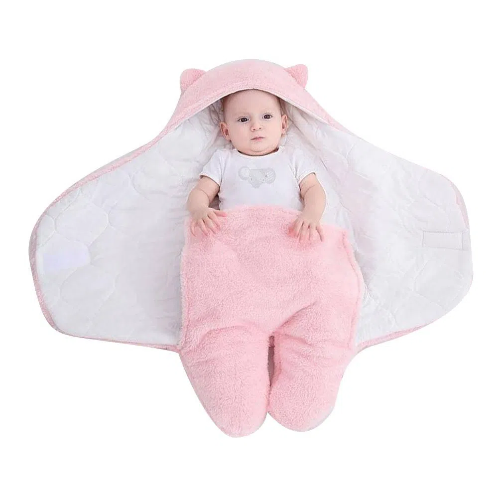 Soft Newborn Baby Wrap Blankets/Baby Sleeping Bag