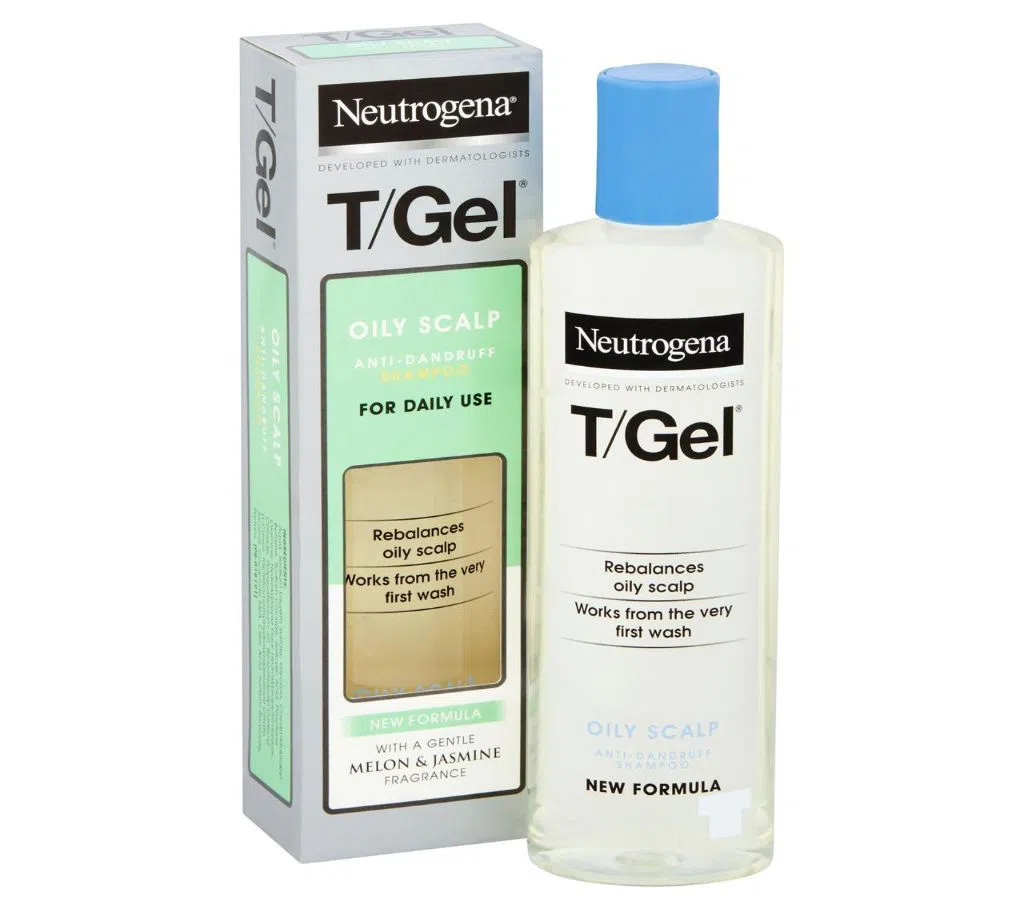 Neutrogena T/Gel Anti Dandruff Shampoo   250ml Made in Greece.