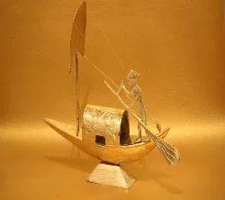 Pitol Made Boat Showpiece
