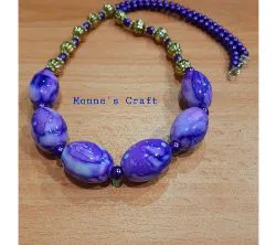 Egg Beads Necklace