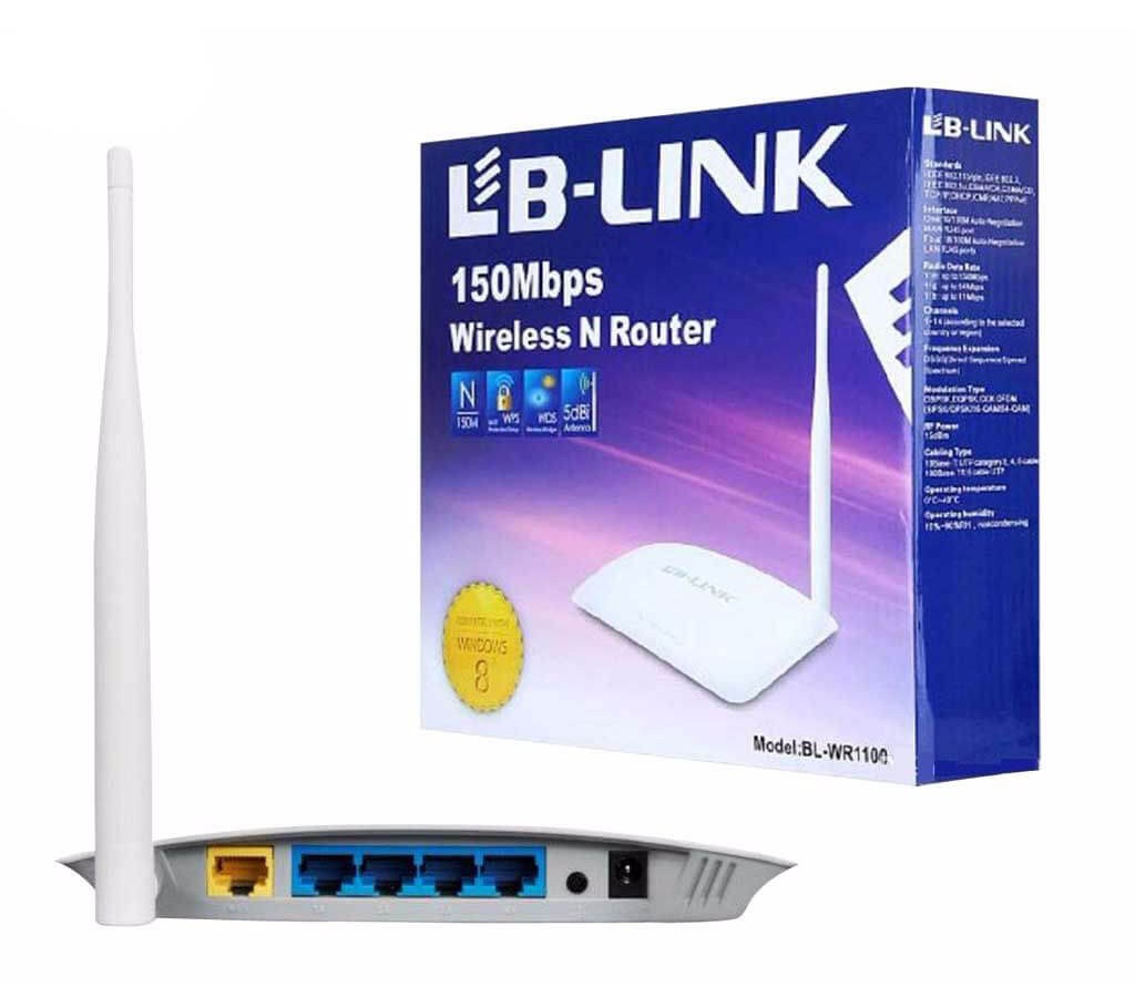 LB-LINK 150Mbps ওয়্যারলেস N রাউটার - WR1100 বাংলাদেশ - 271109