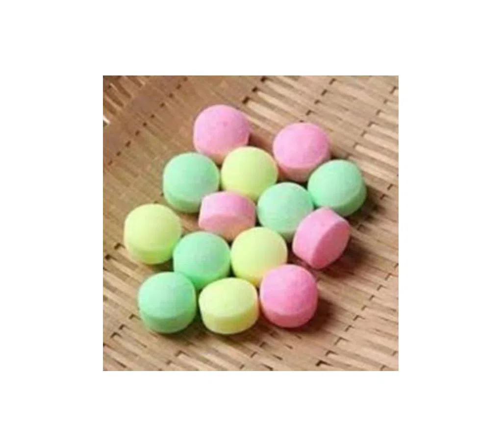 Diamond Fresh Naphthalene Balls Pure Quality with color & Fragrance | 200 gm | per packet 60-70 Pecs | 3 packet bundle