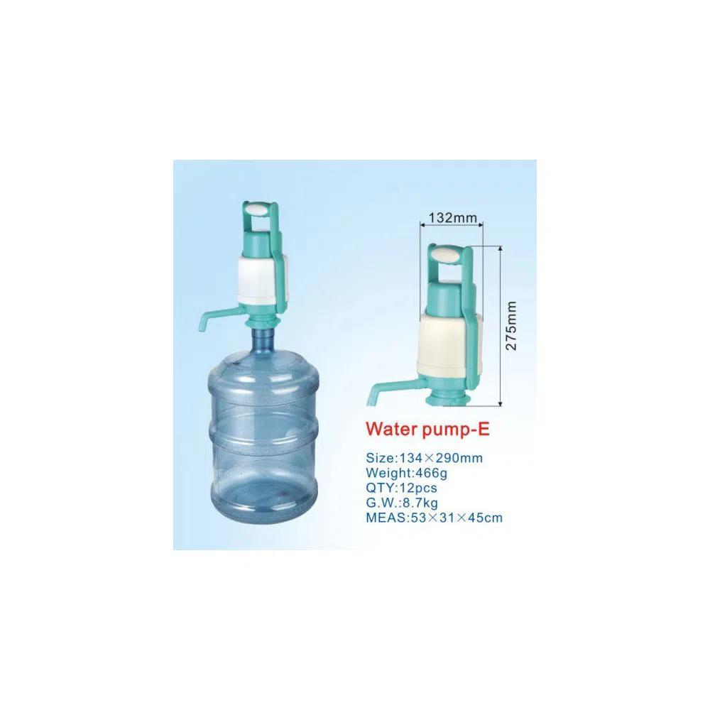 Manual Water Bottle Pump, Easy Drinking Water Pump, Easy Portable Manual Hand Press Dispenser Water Pump with handle