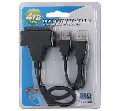 USB3.0+USB2.0 to SATA Adaptor cable-Black