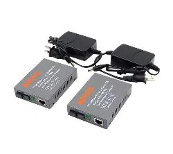 One pair HTB-3100 HTB-3100A/B 25KM netLINK 10/100M Single-mode Single-fiber WDM Fiber Media Converter