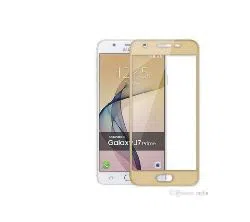 5D Protector - Transparent $ Golden For Samsung J7 Prime