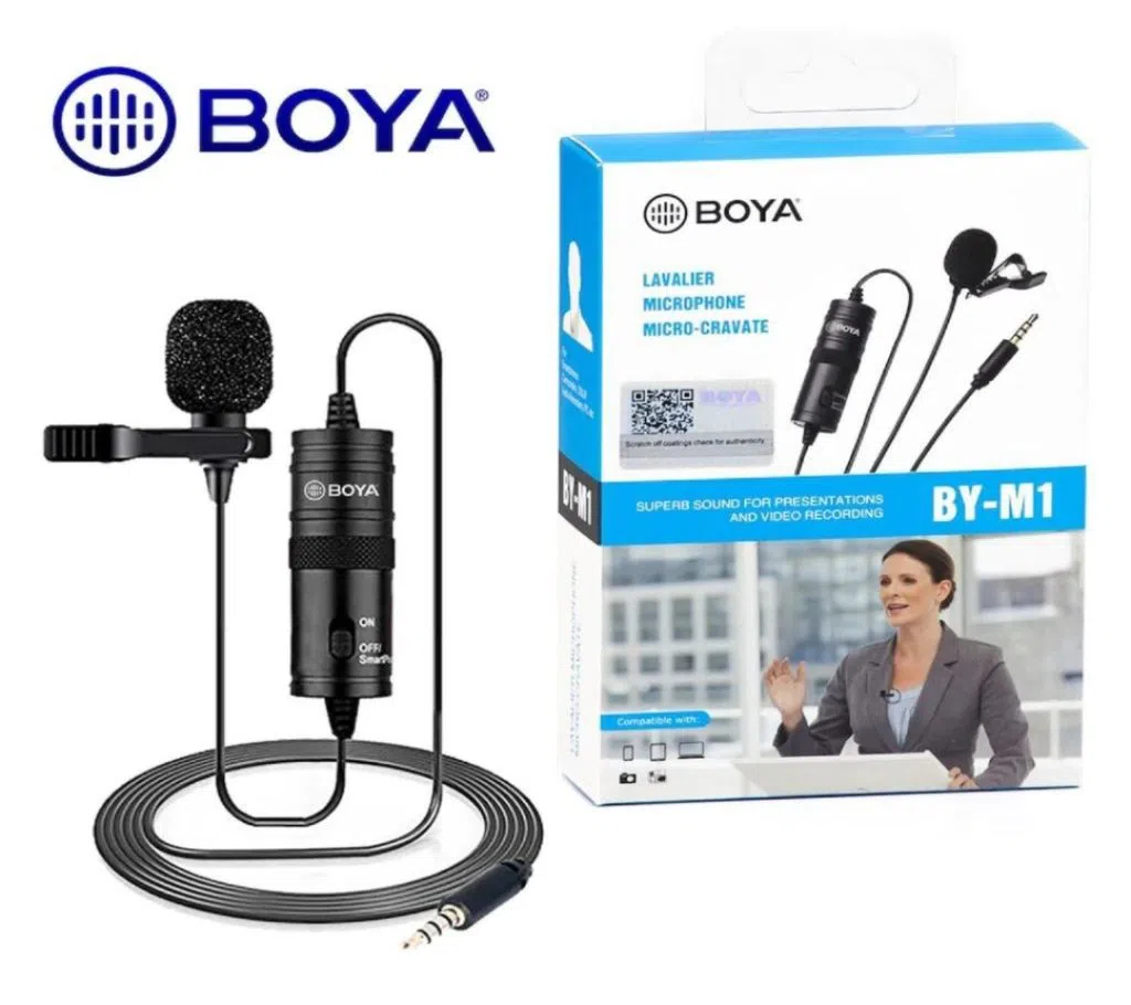  BOYA M1 3.5 mm RTPICRPI- 3J microphone 
