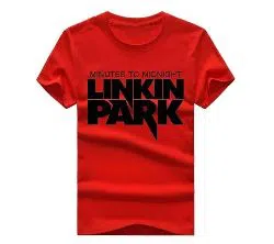 Linkin Park Red T Shirt For Men 