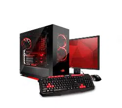 Intel Core 2 Duo RAM 8GB HDD 500GB Monitor 19 inch HD Graphics 2GB Built-in New Desktop Computer Gaming PC Windows 10 64 Bit best gaming computer Mou