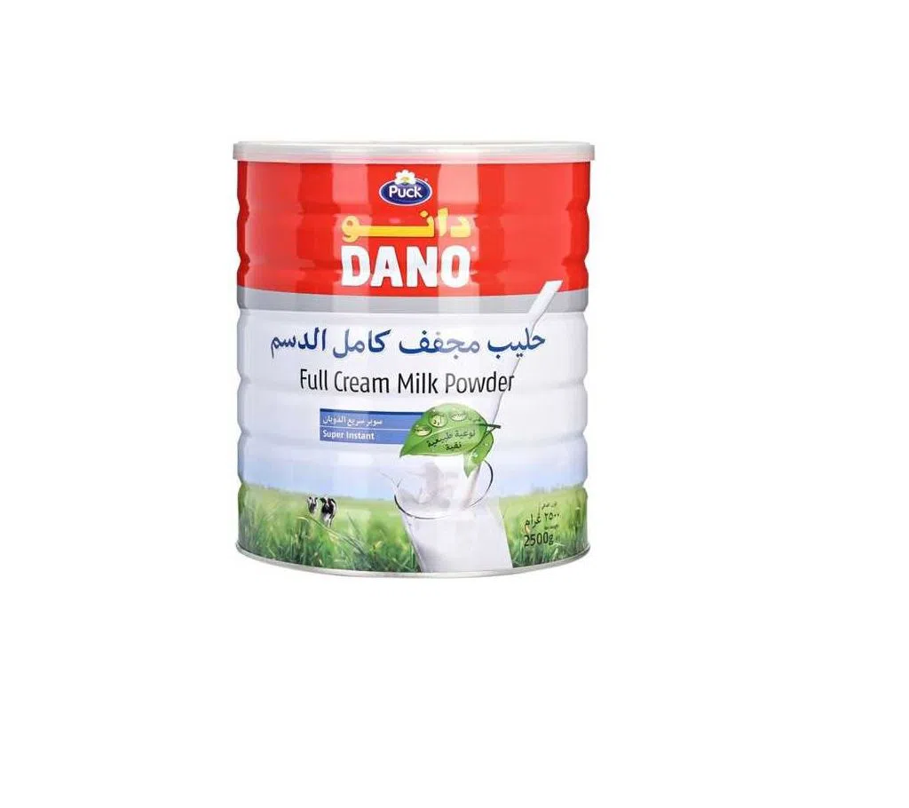 Puck_Dano Full Cream Powder Milk Tin- 2.5 Kg (UAE)