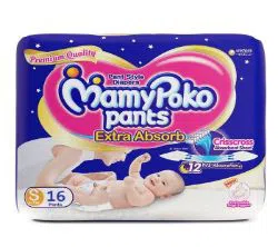 MamyPoko Pant Diaper 16pcs S (4-8kg)