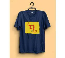 Maa Asche Design Navy Mans T-Shirt