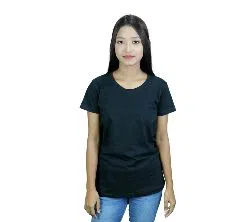 Ladies Half-sleeve T-Shirt - Black