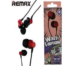 REMAX- RM 512 Wired In Ear Earphone Stereo with Mic, 3.5mm Jack