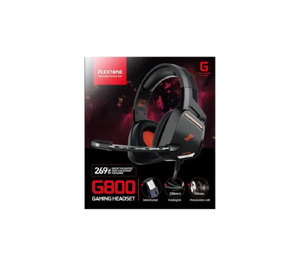 PLEXTONE G800 Gaming Headset wired game headphones with mic headsets