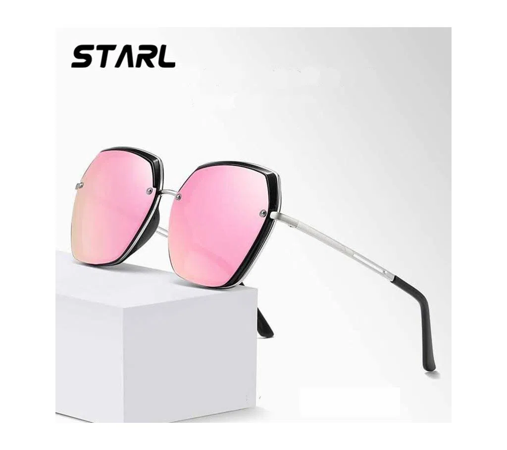 STARL TR90 Frame Polarized Sunglass for Women pink color