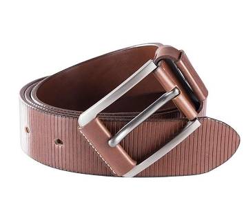 Chocolate colour belt for men