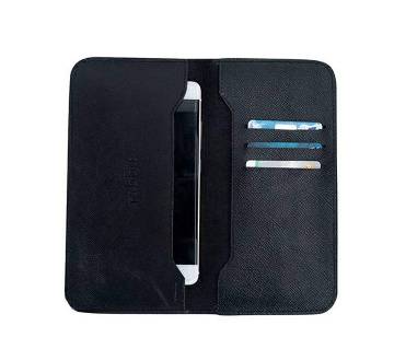 Leather wallet for mobile or passport 