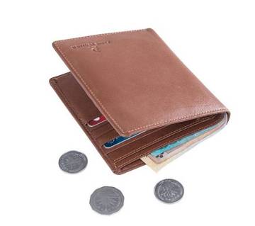Genuine Leather Brown Wallet For Men