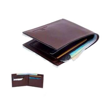 Chocolate Color Leather wallet for men