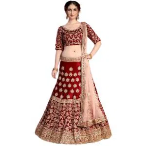 Unstitched Indian Georgette Lehenga For Women 
