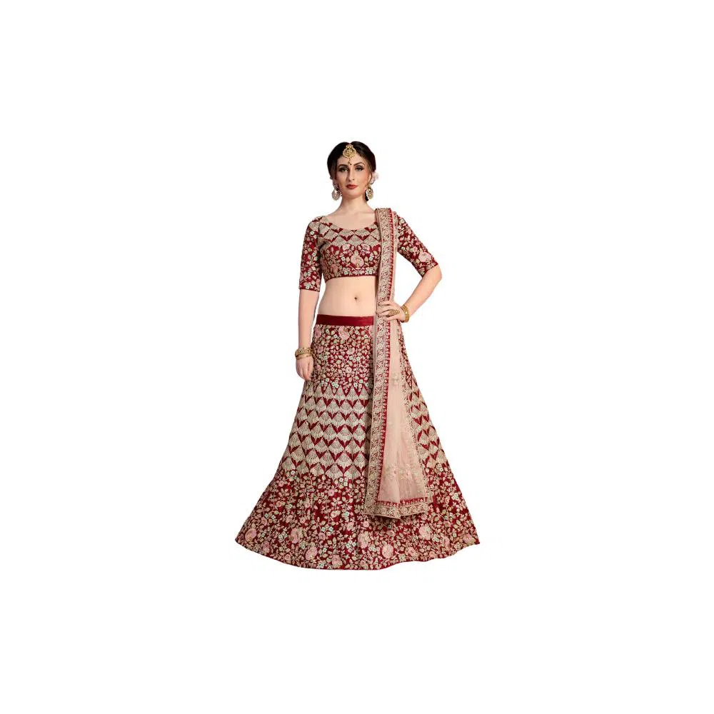 Unstitched Indian Georgette Lehenga For Women 