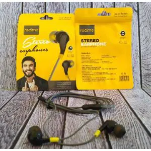 realme stereo earphones Chinese cp