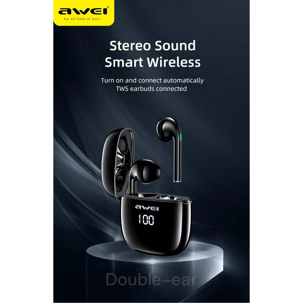 awei T28p wireless bluetooth earphone