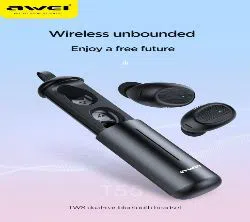 AWEI T55 TWS Wireless Earbuds Bluetooth V5.0 Sports Stereo Earphones