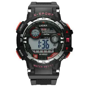 Lasika W-H9020 Sports , 100% Water Resistance Silicon Digital Watch for Men