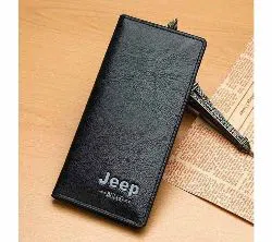 Jeep Long Wallet - Black