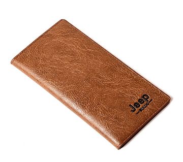 Jeep Long Wallet - Brown