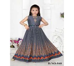 Indain Baby/girl  Party Gown-Multi Color